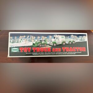 Hess Collectible  Toy Truck w/ Tractor. In box.